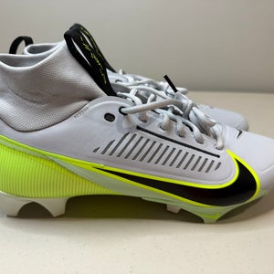 Size 10.5 Men’s Nike Vapor Edge Pro 360 2 Football Cleats Platinum Volt