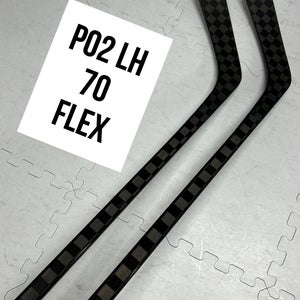 Senior(2x)Left P02 70 Flex ProBlackStock™ Unbranded Blackouts Pro Stock Nexus Hockey Sticks