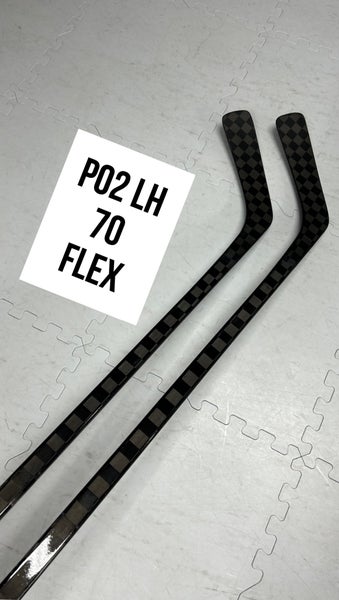 Senior(2x)Left P02 70 Flex PROBLACKSTOCK Unbranded Blackouts Pro Stock Nexus Hockey Sticks