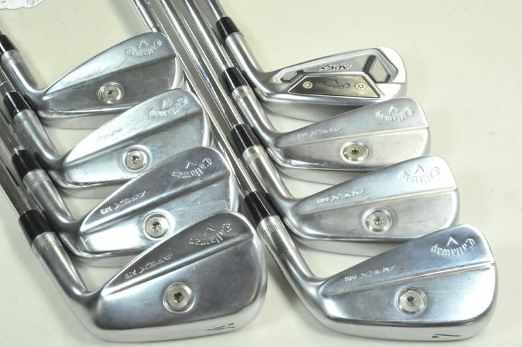 Callaway Apex MB 2021 4-PW,AW Iron Set Stiff Flex RH KBS Tour 120 Steel # 190681
