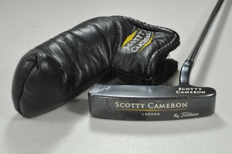 Titleist 1995 Scotty Cameron Gun Blue Laguna 35" Putter with Cover RH  # 196803
