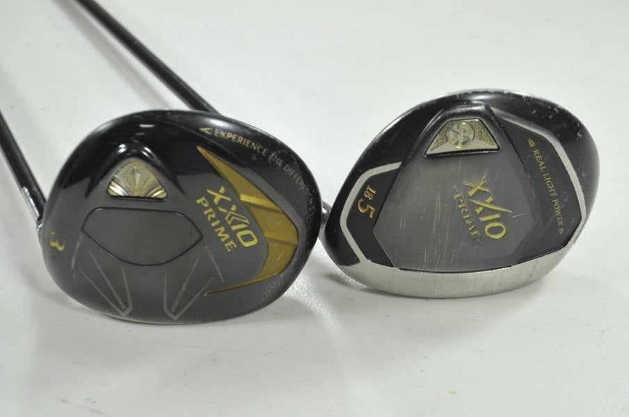 XXIO Prime 10 / 11 3 and 5 Fairway Wood Set Regular Flex Right Graphite # 194815