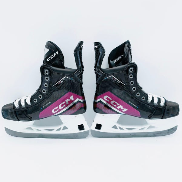 Nearly New Custom Maroon CCM JetSpeed FT6 Pro-6 Regular-255-Stepsteel Black