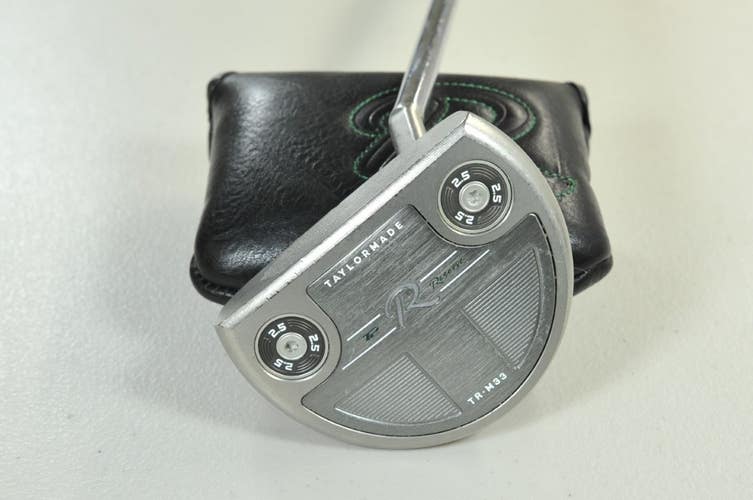 TaylorMade TP Reserve TR-M33 35" Putter Right Steel with Head Cover # 186371