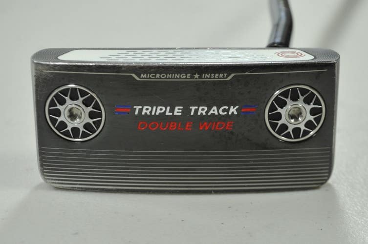 Odyssey Triple Track Double Wide 35" Putter Right Stroke Lab Steel  # 196932