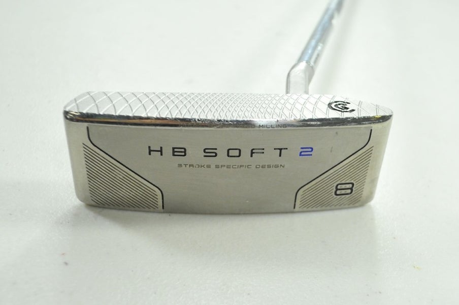 Cleveland HB Soft 2 Black 8S 35" Putter Right Slight Arc Steel # 196077