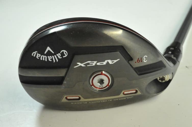LEFT HANDED Callaway Apex 21 3-19* Hybrid Senior Flex Kuro Kage Graphite #190123