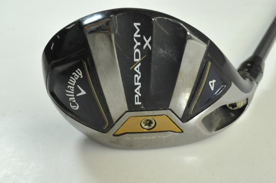 LEFT HANDED Callaway Paradym X 4-21* Hybrid Regular Flex HZRDUS Graphite #190127
