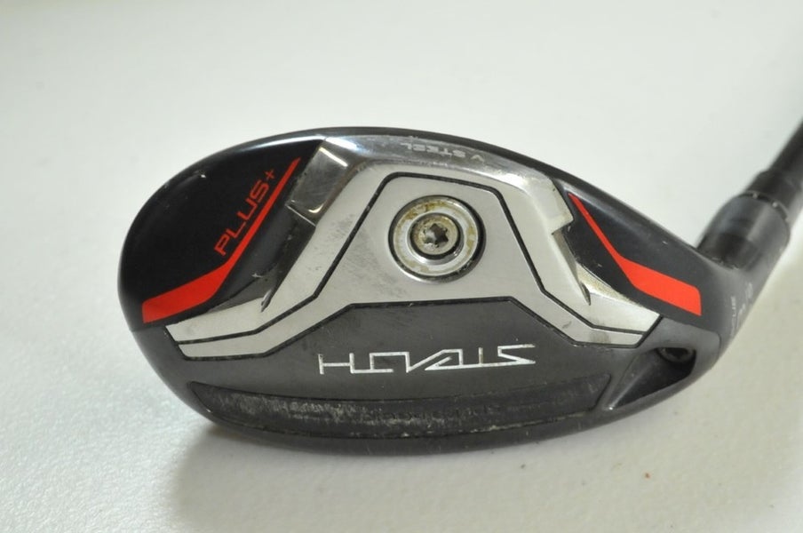 LEFT HANDED TaylorMade Stealth Plus Rescue 3-19.5* Hybrid Stiff Graphite #191652