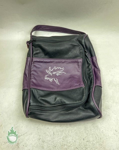 Pre-Owned Links & Kings Premium Leather Golf Shoe Travel Bag
