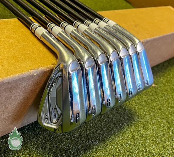 LH Srixon ZX5 Forged MKII Irons 4-PW LA Golf A Series Regular Graphite Golf Set