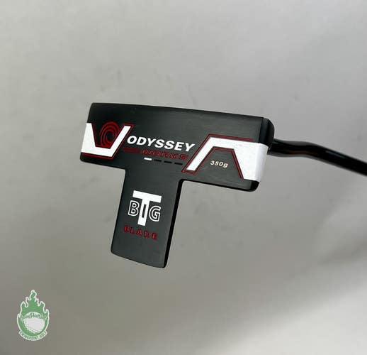 Used Right Handed Odyssey Works Big T Blade 34.5" Putter Steel Golf Club