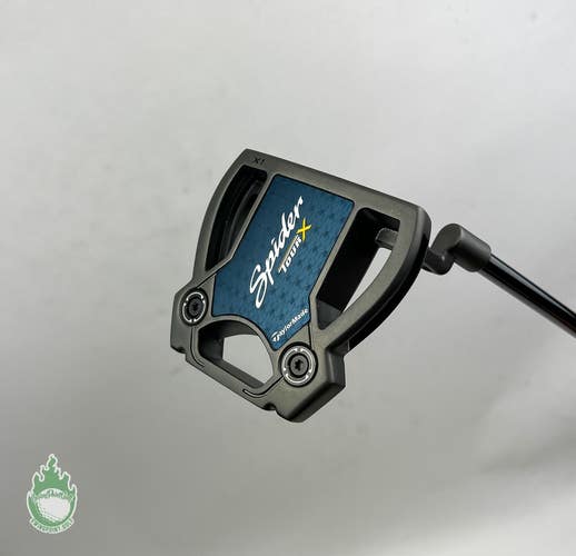 Used RH TaylorMade Spider Tour X X1 35.5" Putter Black Steel Golf Club