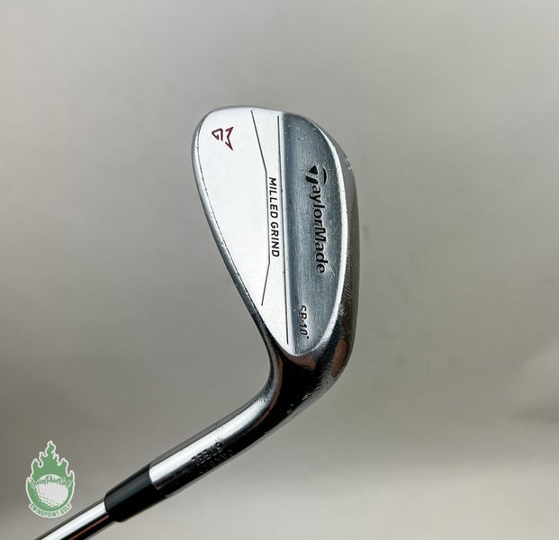 Right Handed TaylorMade Milled Grind SB Wedge 60*-10 Wedge Flex Steel Golf Club