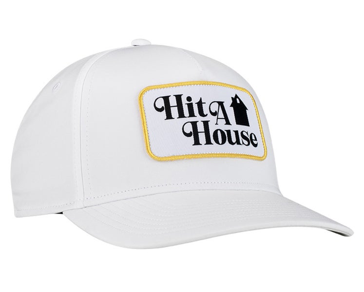 NEW Cleveland Golf Hit A House White Adjustable Snapback Golf Hat/Cap