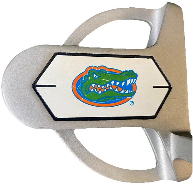 Left-Handed University Of Florida Gators Mallet Putter LH Steel 34" New Mid Grip