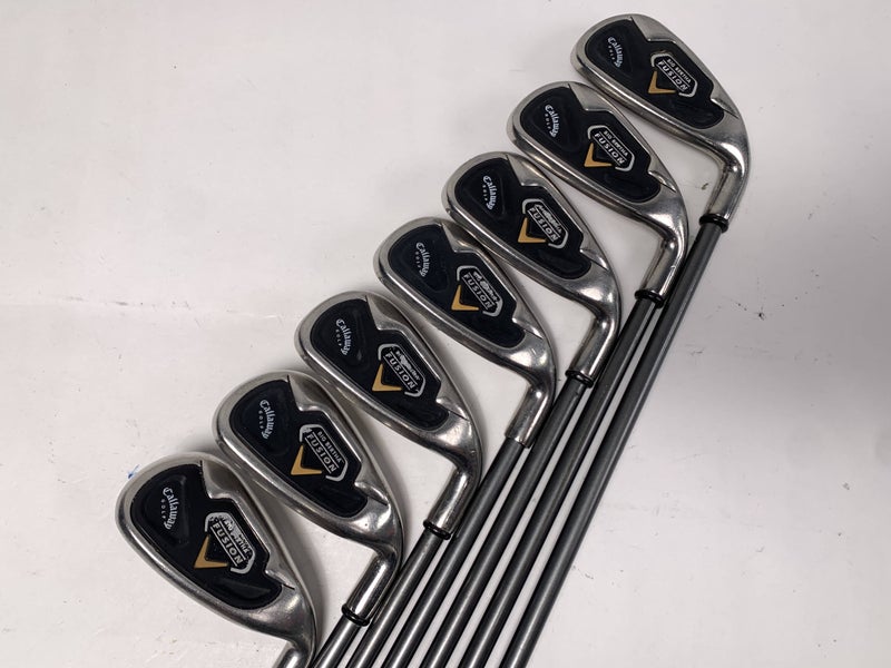 Callaway Big Bertha Fusion Iron Set 5-PW+SW RCH System 75i Senior RH