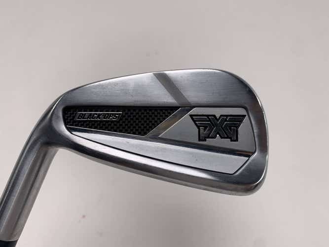 PXG Black Ops Single 7 Iron AeroTech SteelFiber i110 Stiff Mens LH Midsize Grip