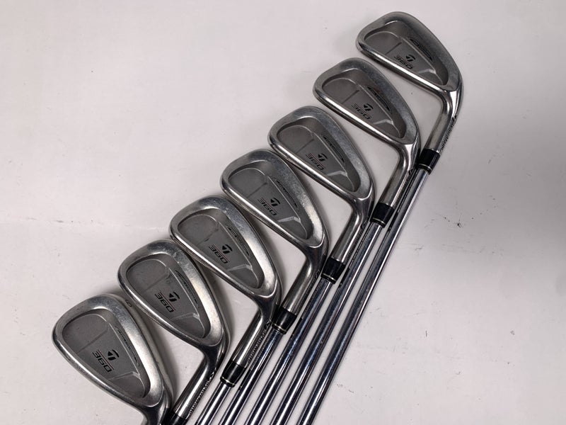 TaylorMade 360 Iron Set 3-9 80g Regular Steel Mens RH