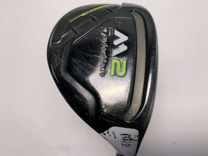 TaylorMade M2 2017 3 Hybrid 19* REAX 75g Stiff Graphite Mens RH