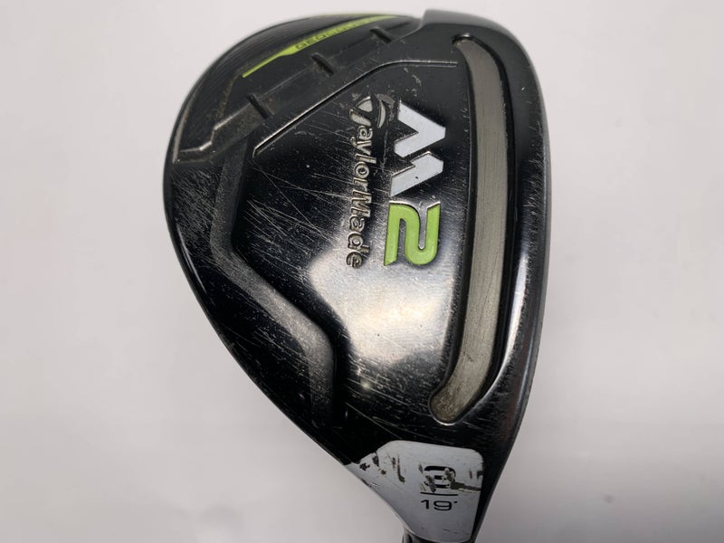 TaylorMade M2 2017 3 Hybrid 19* REAX 75g Stiff Graphite Mens RH