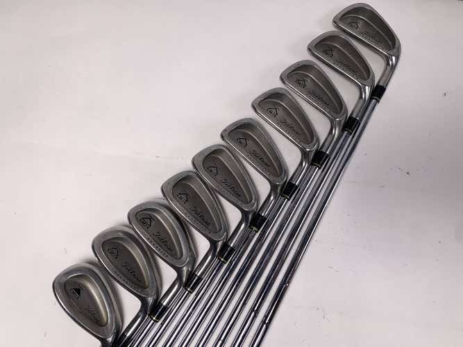 Titleist DCI Black Oversize + Iron Set 3-PW+SW+LW Tri-Spec Stiff Steel Mens RH