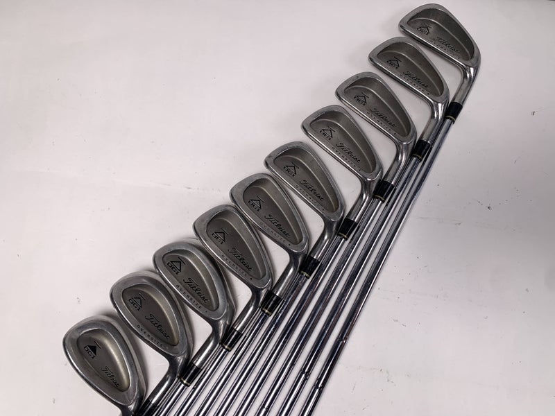 Titleist DCI Black Oversize + Iron Set 3-PW+SW+LW Tri-Spec Stiff Steel Mens RH