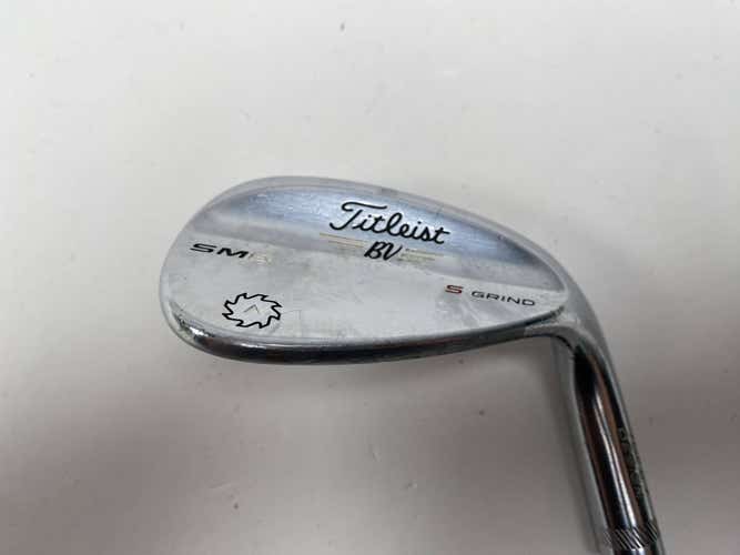 Titleist Vokey SM6 Tour Chrome Wedge 56* 10 Bounce HEAD ONLY Mens RH