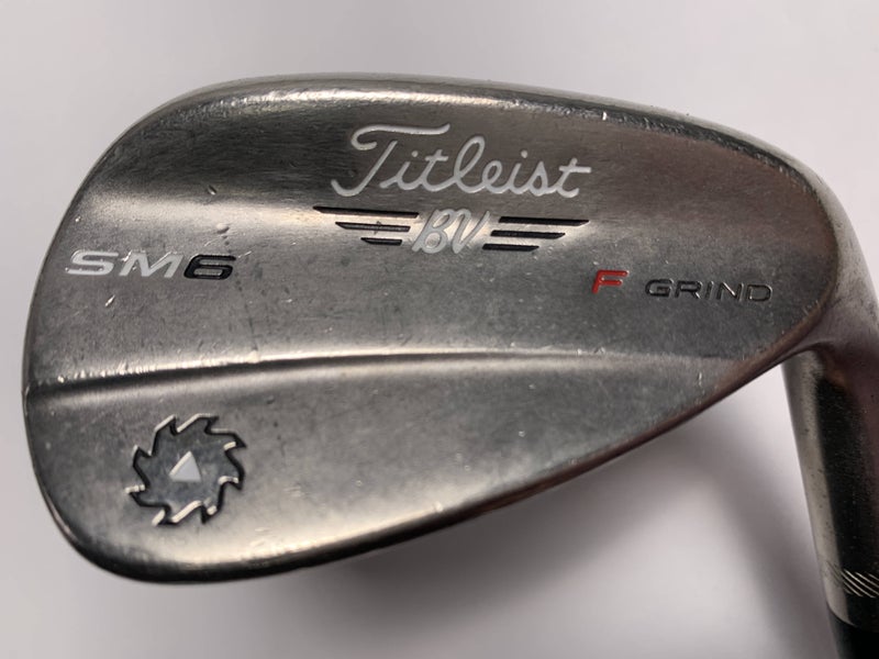 Titleist Vokey SM6 Steel Grey Gap Wedge 50* 8 F-Grind KBS C-Taper Lite 110g RH