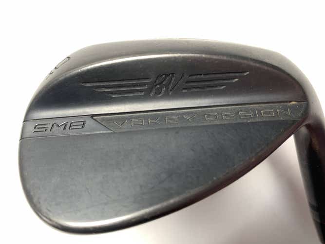 Titleist Vokey SM8 Jet Black Lob Wedge LW 60* 8 Bounce M-Grind TT DG X100 RH