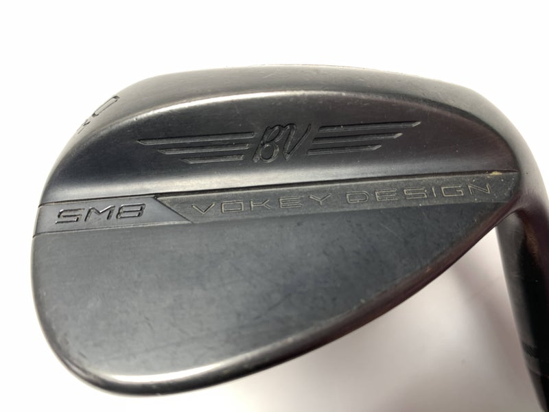 Titleist Vokey SM8 Jet Black Lob Wedge LW 60* 8 Bounce M-Grind TT DG X100 RH