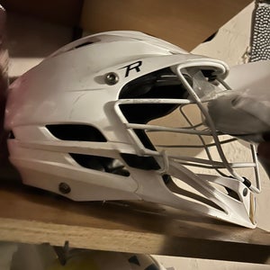 White mens osfm lacrosse Cascade R helmet !