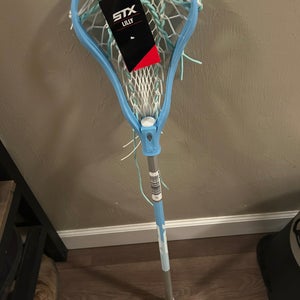 Brand new youth STX lacrosse girl stick blue