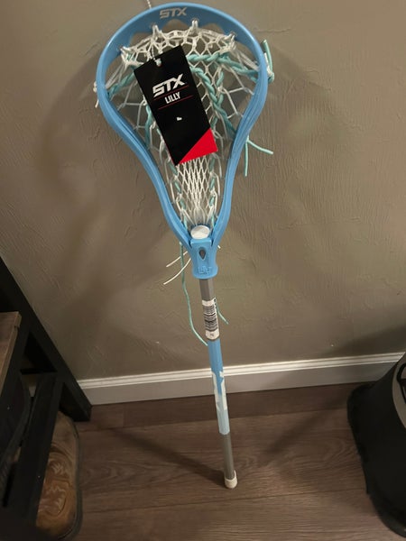 Brand new youth STX lacrosse girl stick blue