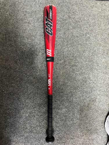 2022 Marucci CAT Connect Hybrid USABat Certified Bat (-11) 16 oz 27" (Used)