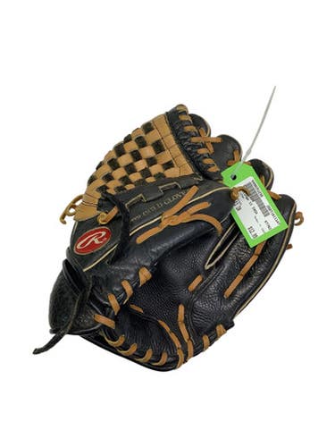 Used Rawlings 11 INCH BB/SB Glove RH Throw Black 11" 11347-S000251230