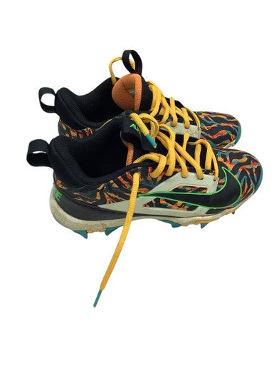 Used Nike ALPHA MENACE 4 SHARK Jr FB Cleats Black And Copper Junior 03 11347-S000251225