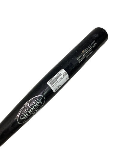 Used Louisville Slugger GENUINE BLK/NATURAL BB/SB Wood Bat Black 30" 11347-S000251217