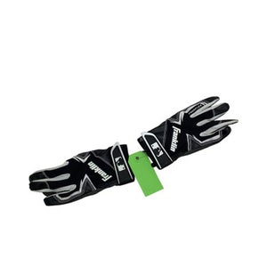 Used Franklin BB/SB Batting Gloves Black SM 11347-S000251194