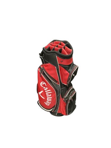 Used Callaway 14 WAY CART BAG Mens Cart Bag Red 11347-S000251174
