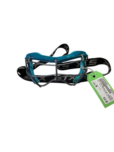 Used STX STX PROTECTIVE GOGGLES Lacrosse Facial Protect Royal Blue MD 11884-S000048902