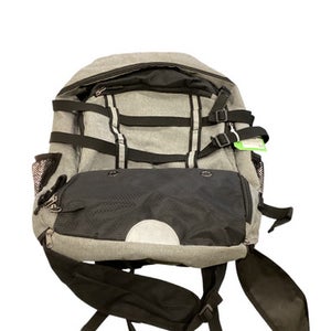 Used Soccer Player Duffel Bag Grey 11884-S000048898