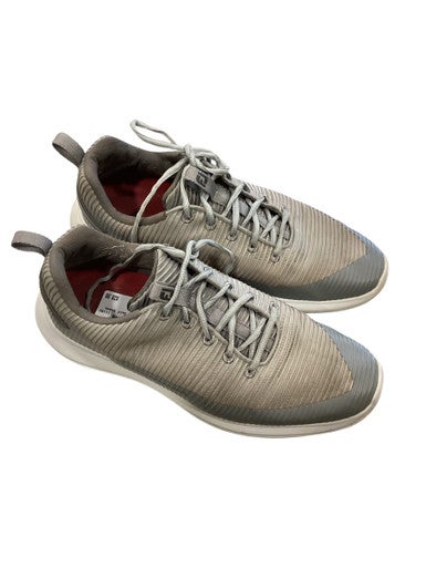 Used Foot Joy Mens Golf Shoes Grey Senior 10 11884-S000048886