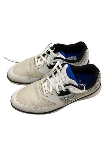 Used Callaway Mens Golf Shoes White Senior 10.5 11884-S000048883