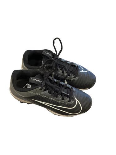 Used Nike BASEBALL CLEAT BB/SB Cleats Black Junior 02.5 11884-S000048871