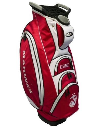 Rare Team Golf US Marines Victory USMC Albatross 10-Way Cart Golf Bag NICE!