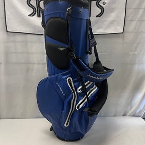 Used Maxfli HONORS PLUS LITE Mens Stand Bag Royal Blue 11490-S000263589