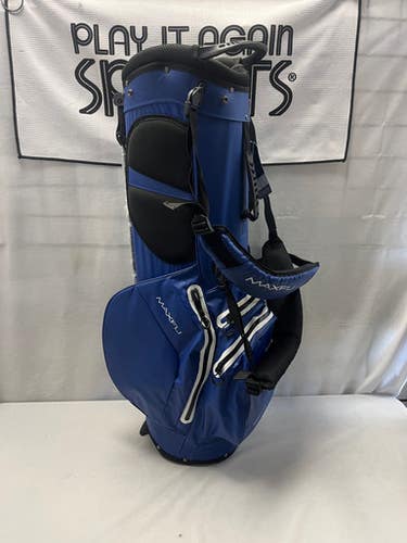 Used Maxfli HONORS PLUS LITE Mens Stand Bag Royal Blue 11490-S000263589