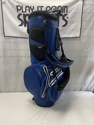 Used Maxfli HONORS PLUS LITE Mens Stand Bag Royal Blue 11490-S000263589