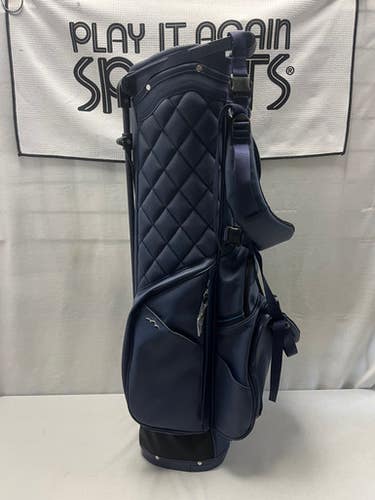 Used Sun Mtn MATCHPLAY Womens Stand Bag Navy Blue 11490-S000263587